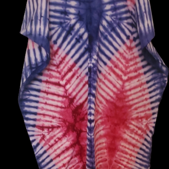 African Multicolored Boubou Dress Size standard - Picture 7 of 15